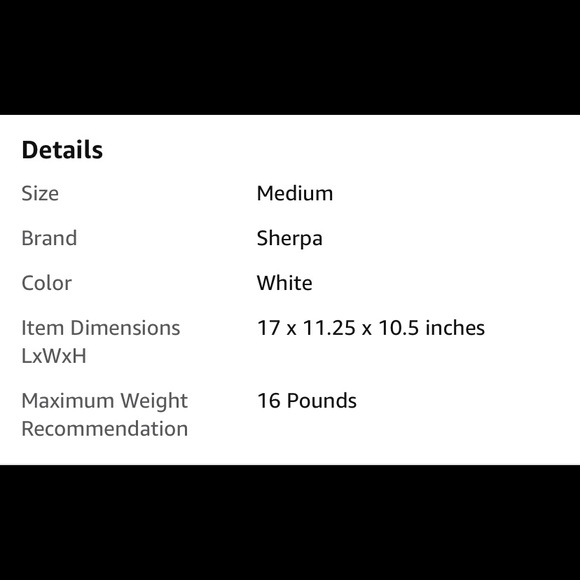 Sherpa pet carrier - Picture 5 of 5